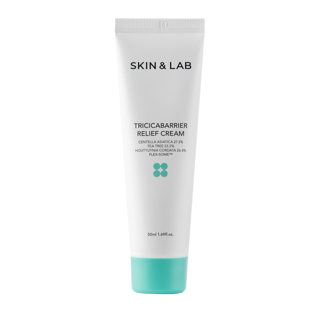 Skin&Lab - Tricicabarrier Relief Cream - Заспокійливий крем для обличчя із центеллою азіатською - 50ml