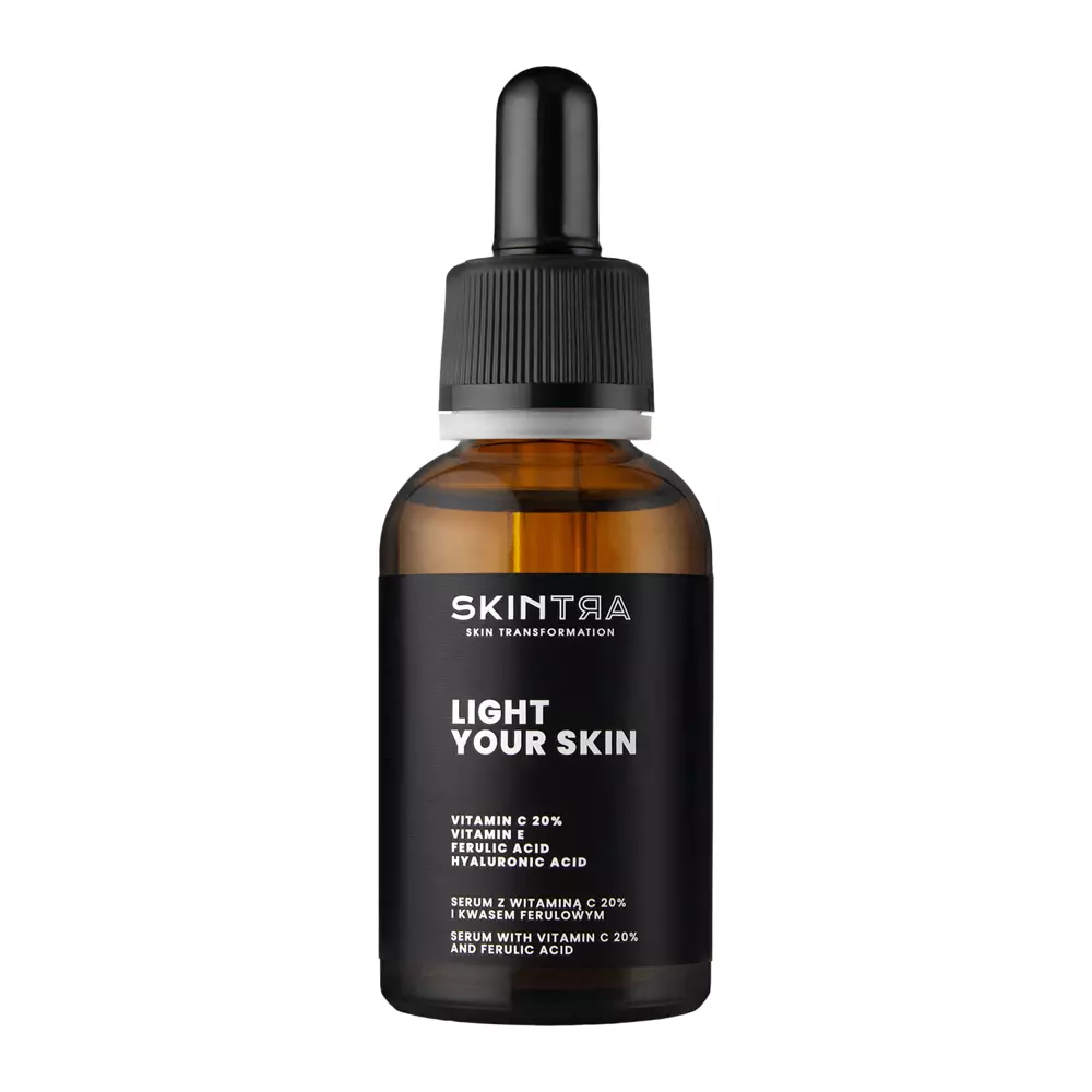 SkinTra - Light Your Skin - Сироватка з вітаміном С 20% і феруловою кислотою - 30ml