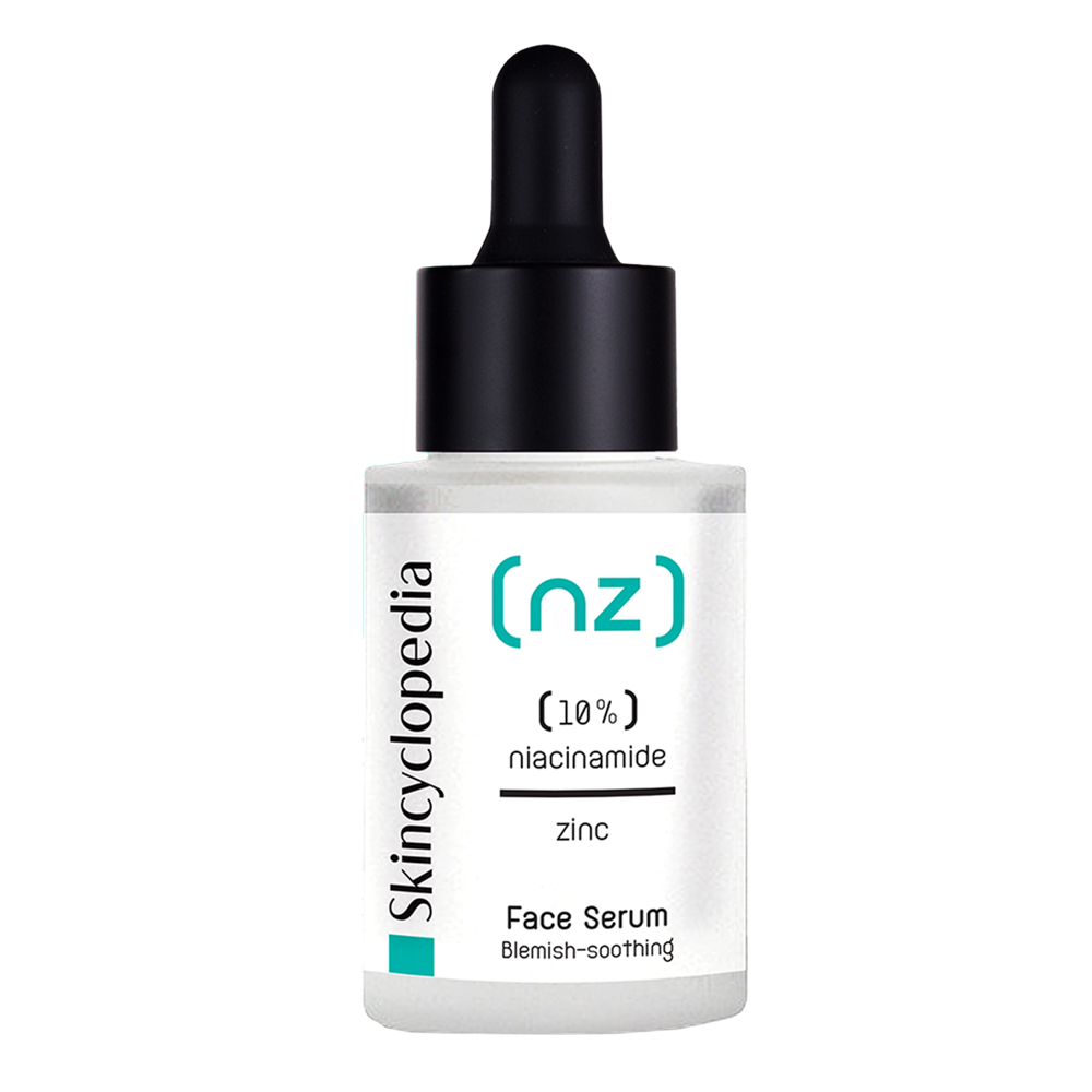 Skincyclopedia - Face Serum 10% Niacinamide + 1% Zinc - Концентрована сироватка проти висипань - 30ml