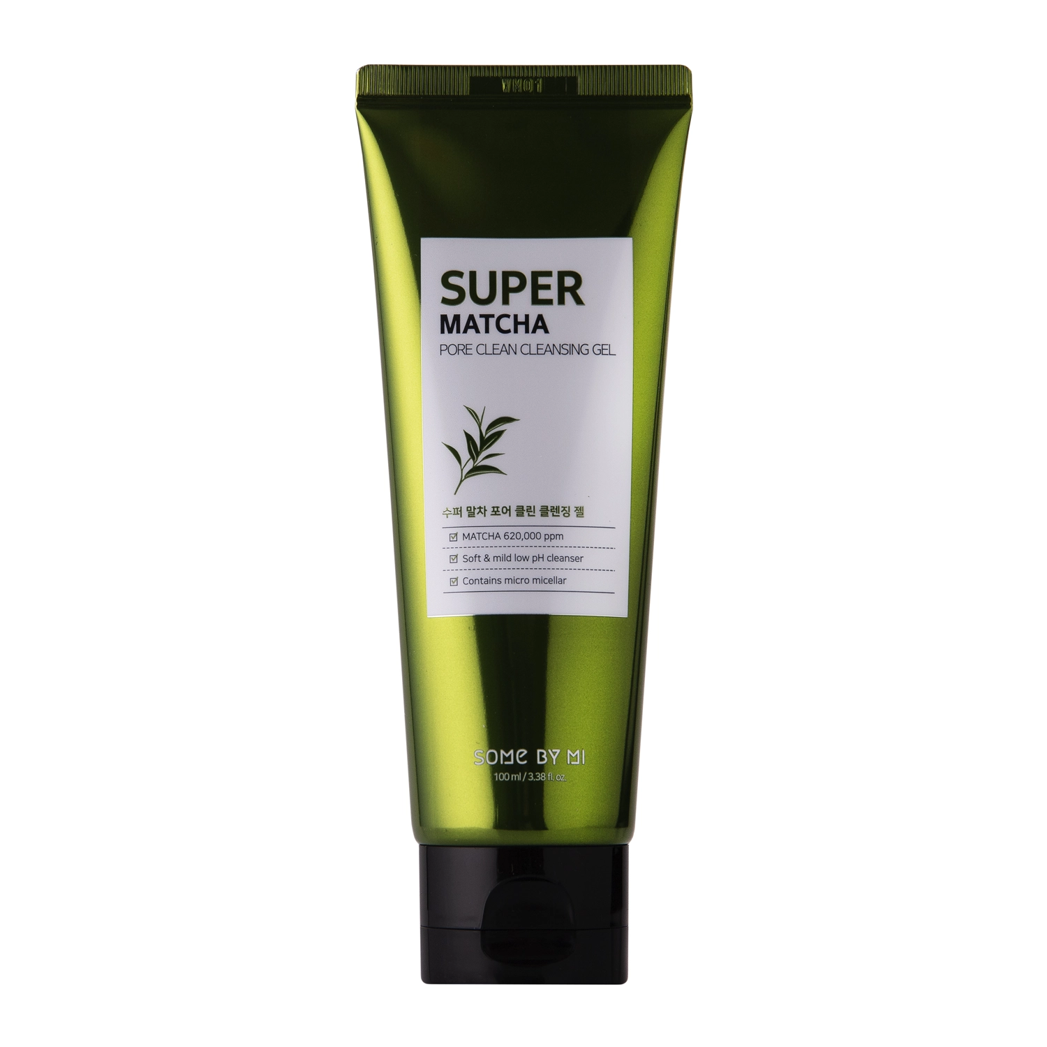 Some By Mi - Гель для вмивання з чаєм матча - Super Matcha Pore Clean Cleansing Gel - 100ml