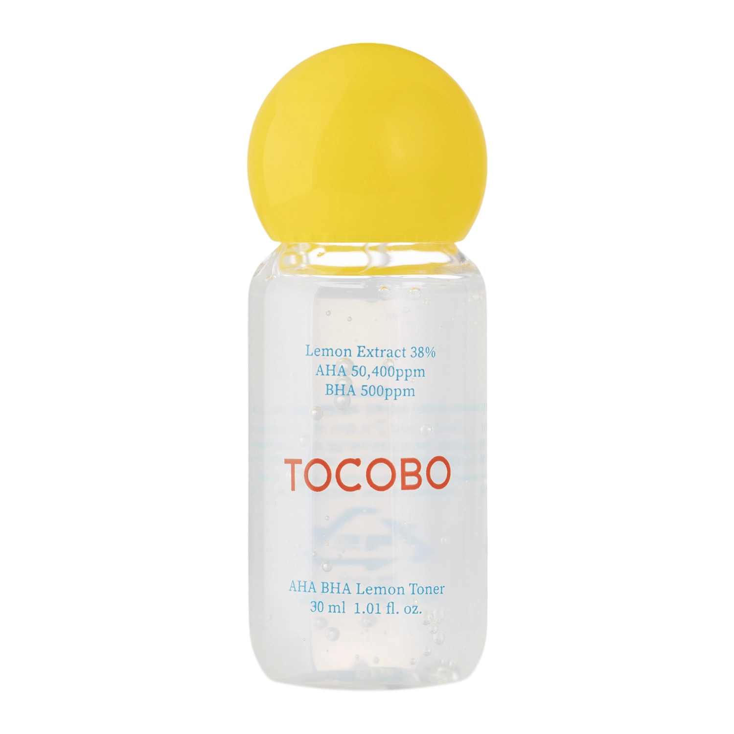 TOCOBO - AHA BHA Lemon Toner - Лимонний тонер з кислотами AHA та BHA - 30ml