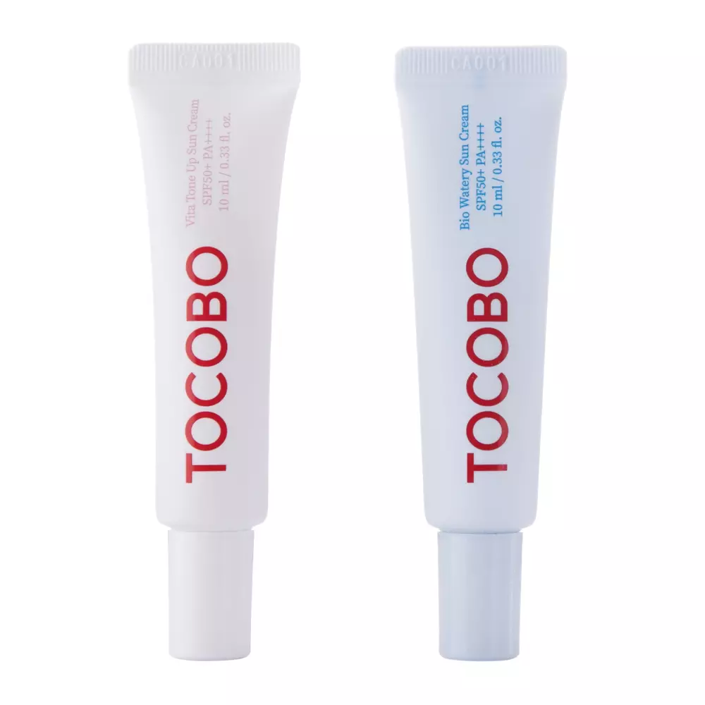 TOCOBO - Sun Care Mini Duo - Набір сонцезахисних кремів у мініатюрі - 2x10ml