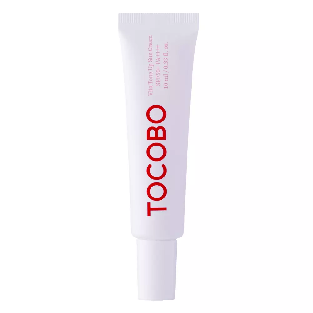 TOCOBO - Vita Tone Up Sun Cream SPF50+ PA++++ - Тонуючий сонцезахисний крем - Мініатюра - 10ml
