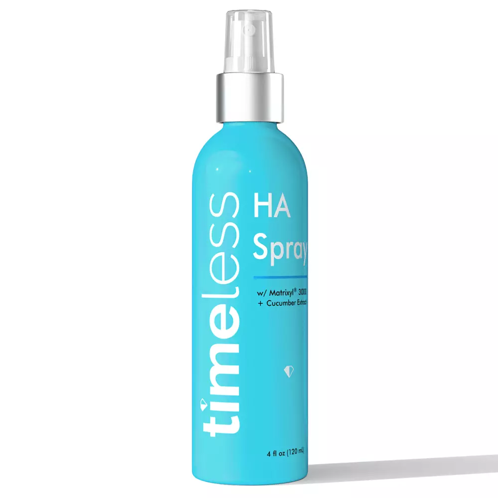 Timeless - Skin Care - HA Matrixyl 3000™ w/ Cucumber Spray - Спрей для обличчя і тіла з гіалуроновою кислотою та екстрактом огірка - 120ml