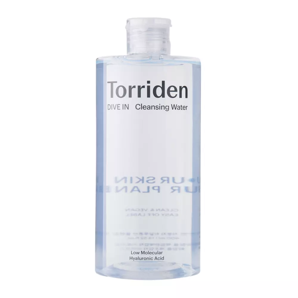 Torriden - Dive In - Low Molecular Hyaluronic Acid Cleansing Water - Міцелярна вода з гіалуроновою кислотою - 400ml