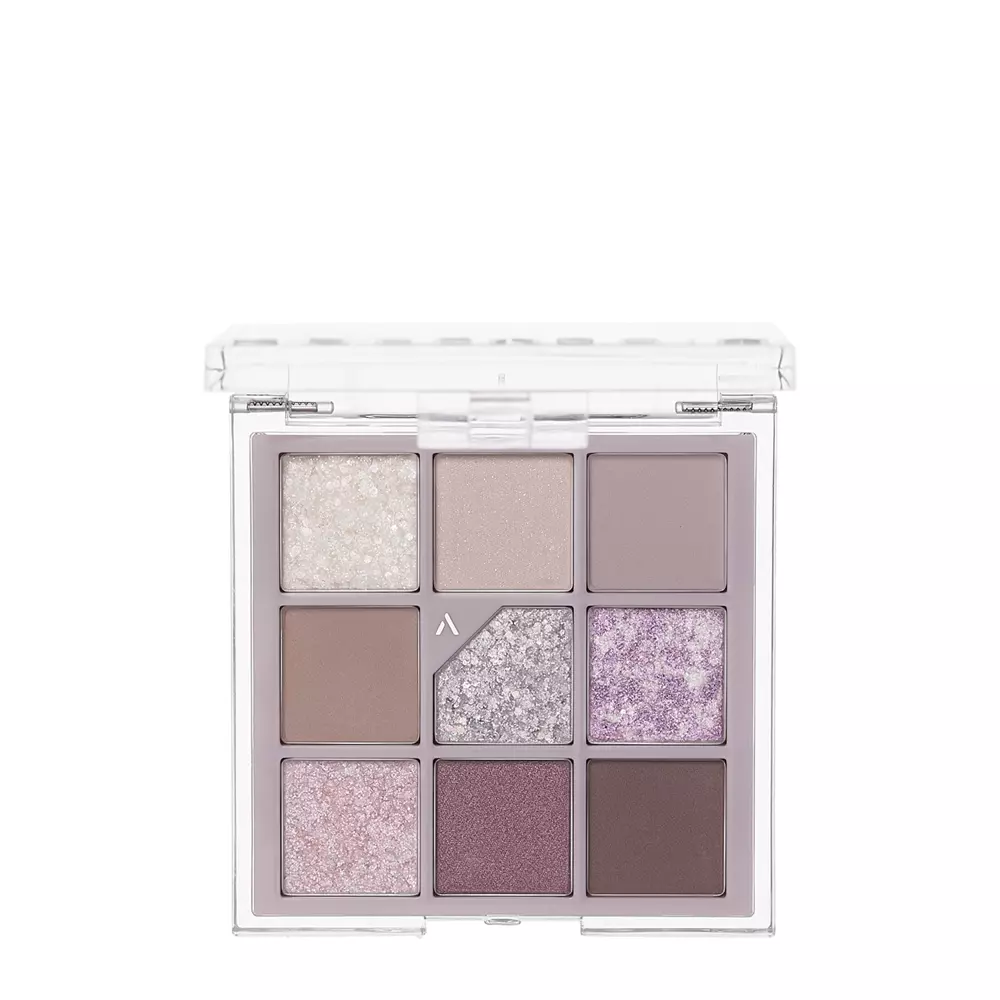 Unleashia - Веганські тіні для повік - Glitterpedia Eye Palette - 4 All of Lavender Fog - 6,6g