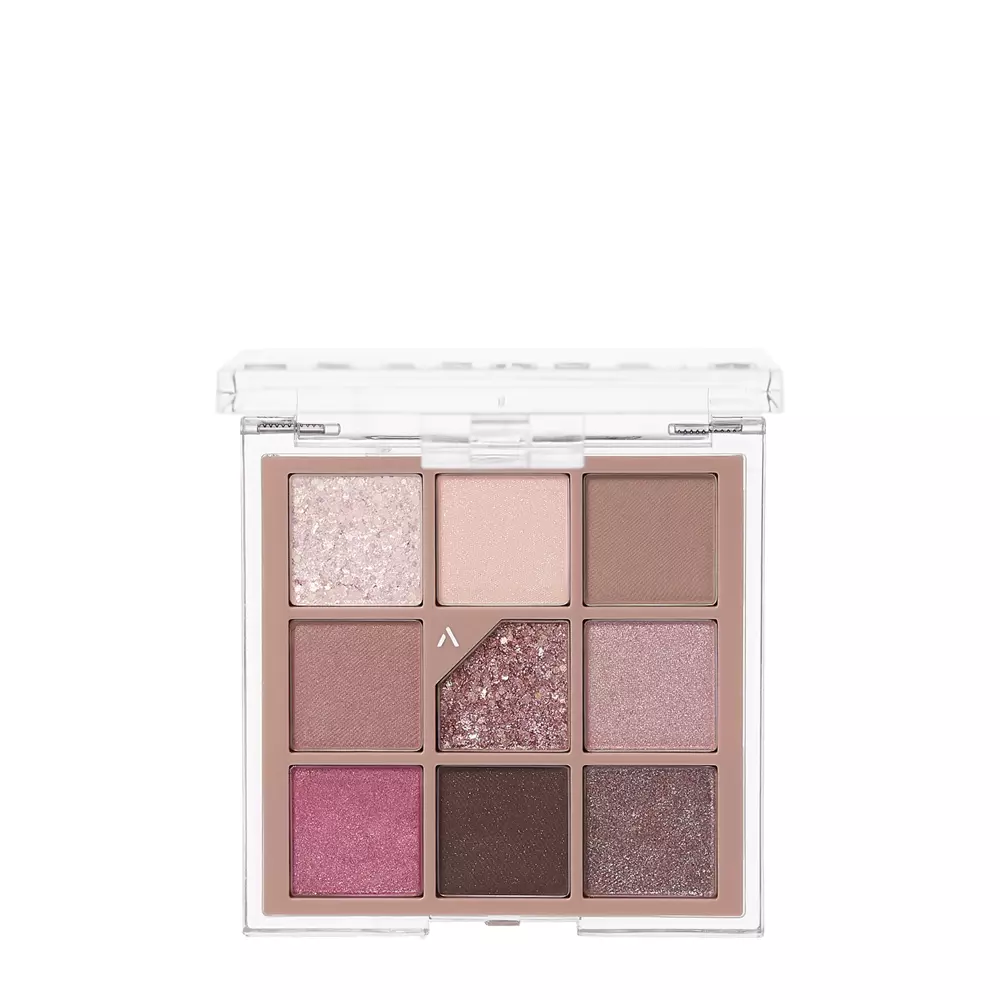 Unleashia - Веганські тіні для повік - Glitterpedia Eye Palette - 5 All of Dusty Rose - 6,6g