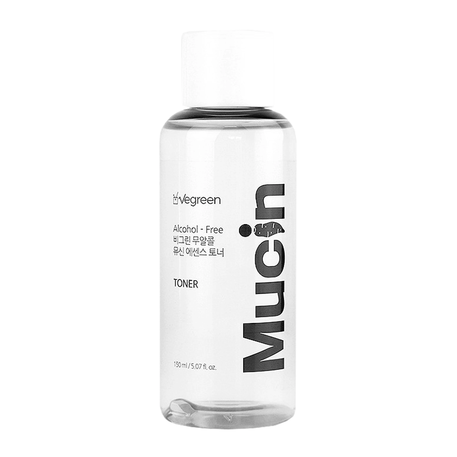 Vegreen - Alcohol-Free Nature Mucin Essence Toner - Регенерувальний тонік для обличчя без спирту - 150ml