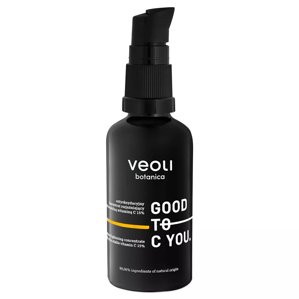 Veoli Botanica - Антиоксидантний концентрат для освітлення шкіри з вітаміном С - Good To C You - 40ml