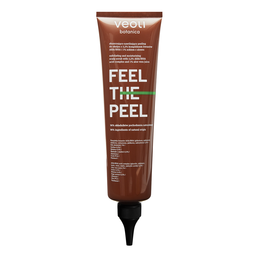 Veoli Botanica - Feel The Peel - Відлущувальний та зволожувальний пілінг для шкіри голови - 150ml