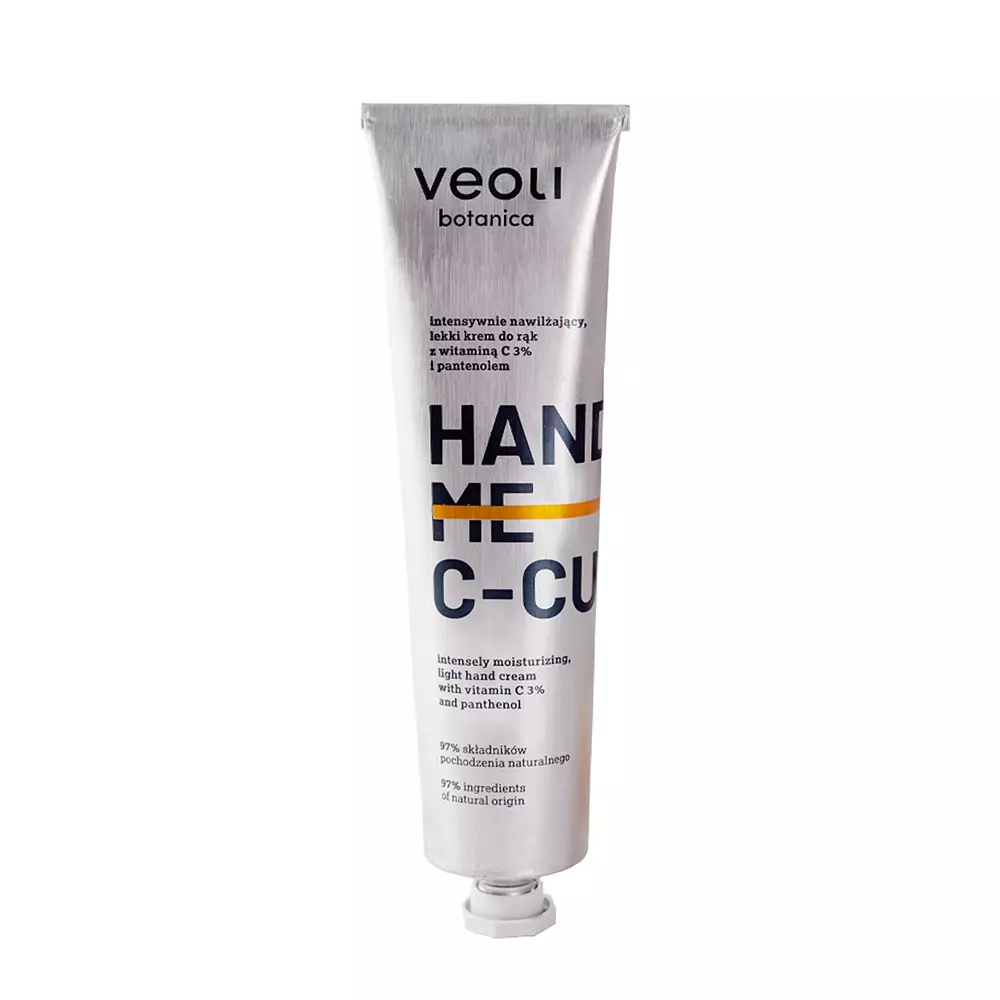 Veoli Botanica - Hand Me C-Cure - Легкий зволожувальний крем для рук з вітаміном С 3% - 75ml
