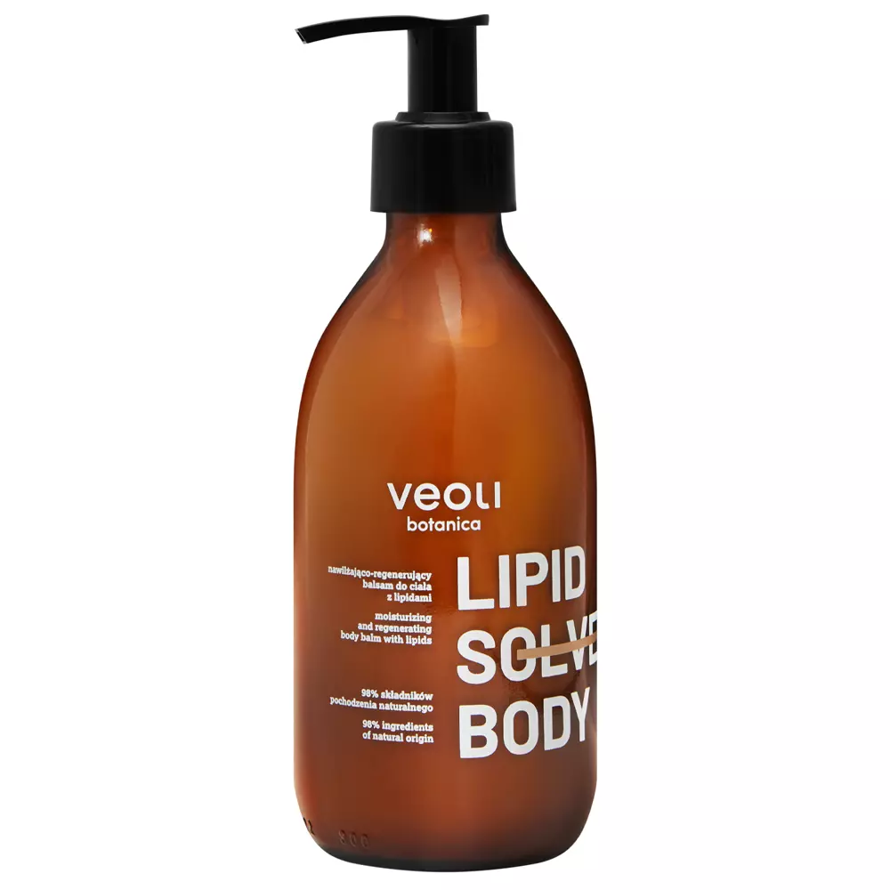 Veoli Botanica - Lipid Solve Body - Зволожувально-регенерувальний бальзам для тіла з ліпідами - 290ml