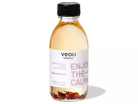 Veoli Botanica - Розслабляюча олія для тіла з пелюстками троянди - Enjoy The Calmness Relaxing Body Oil with Rose Petals - 150ml