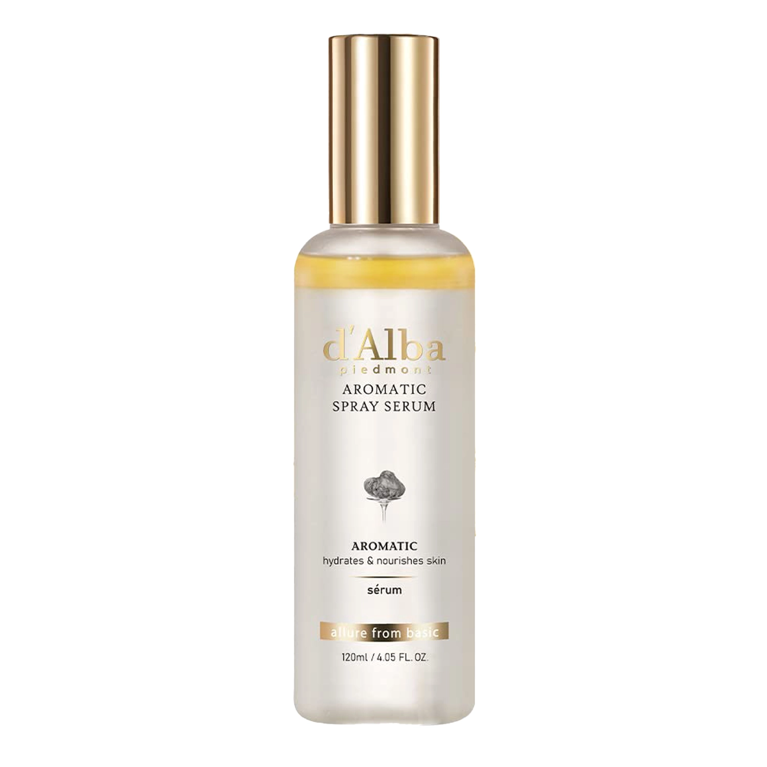 d'Alba - White Truffle First Aromatic Spray Serum - Зволожувальна сироватка для обличчя у формі спрею - 120ml