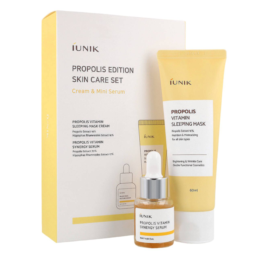 iUNIK - Propolis Edition Skincare Set - Косметичний набір для проблемної шкіри